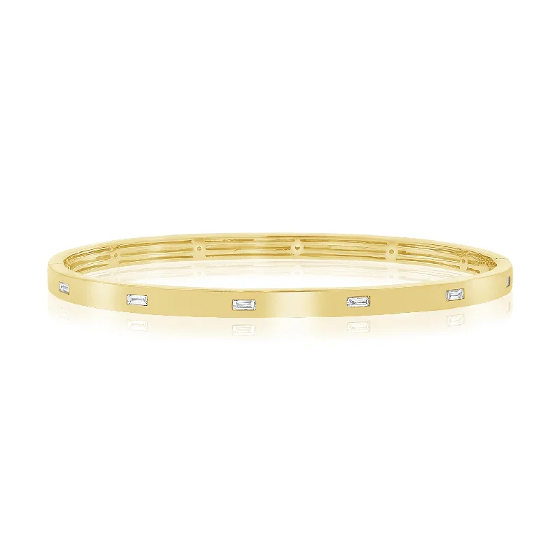 OKGs Collection Bezel Set Diamond Bracelet