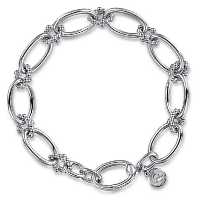 Sterling Silver Bujukan Link Bracelet