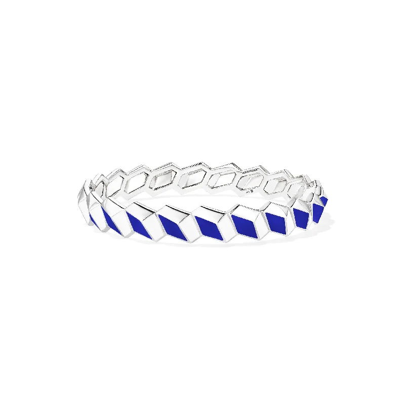 Odyssey Stack Bangle with Enamel